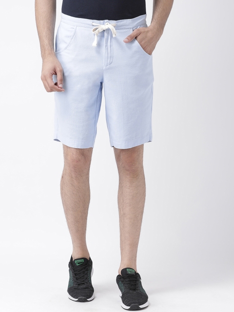 

Leo Sansini Men Blue Solid Regular Fit Regular Shorts