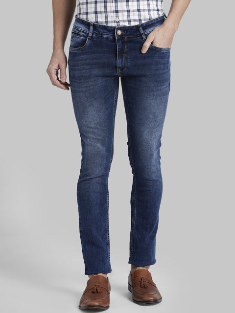 

Parx Men Blue Regular Fit Mid-Rise Clean Look Stretchable Jeans