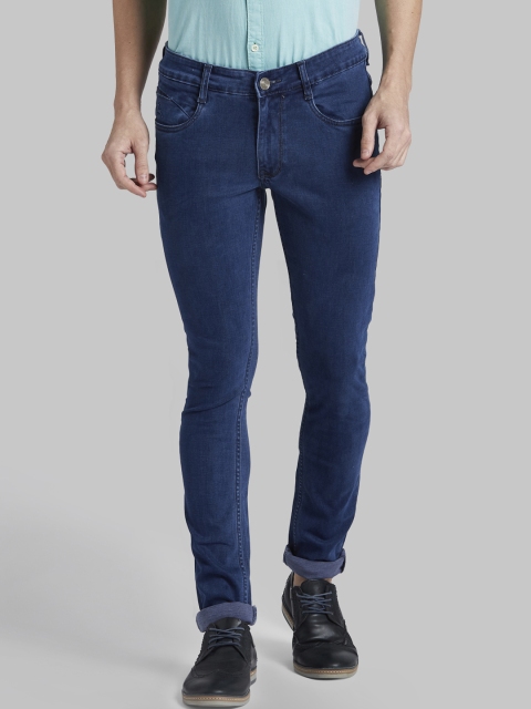 

Parx Men Blue Regular Fit Mid-Rise Clean Look Stretchable Jeans