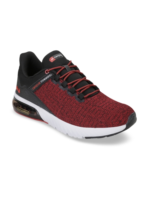 

Campus Men Red Mesh Running Shoes