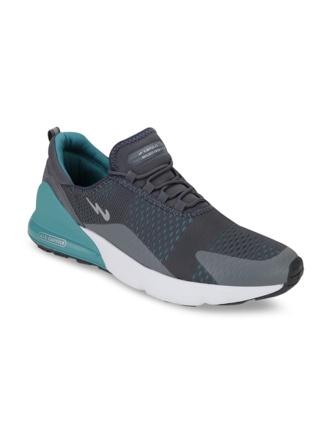 

Campus Men Grey Mesh Running Shoes