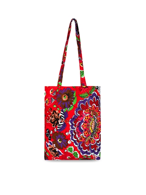 

Anekaant Red & Blue Printed Eco-Friendly Tote Bag