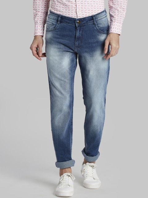 

Parx Men Blue Regular Fit Mid-Rise Clean Look Jeans