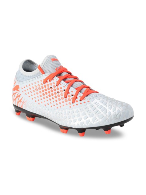 

Puma Men Grey Leather FUTURE 4.4 FG/AG Football Shoes 10561301