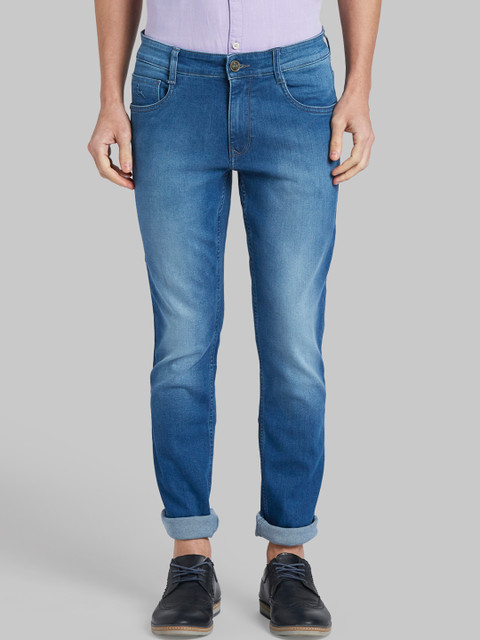 

Parx Men Blue Regular Fit Mid-Rise Clean Look Jeans