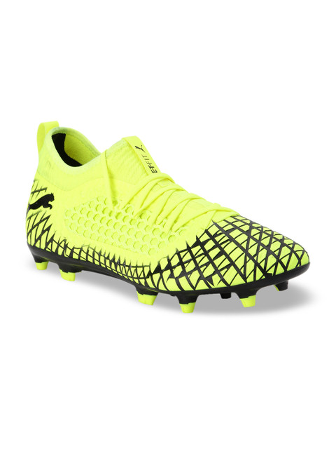 

Puma Men Lime Green Synthetic FUTURE 4.3 NETFIT FG/AG Football Shoes 10561203