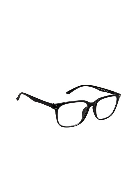 

Cardon Unisex Black Solid Full Rim Wayfarer Frames