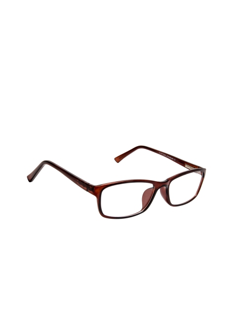 

Cardon Unisex Brown Solid Full Rim Rectangle Frames