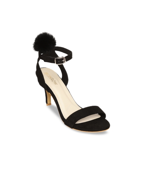 

Monrow Women Black Solid Heels