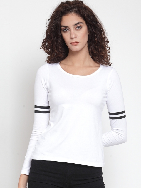 

Everlush Women White Solid Top