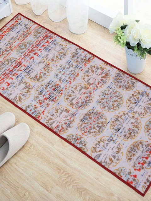 

Status Multicoloured Printed 55.8cm x 139cm Bedside Floor Runner, Multi