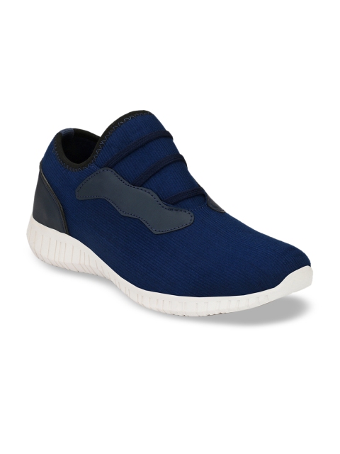 

Ferraiolo Men Navy Blue Slip-On Sneakers