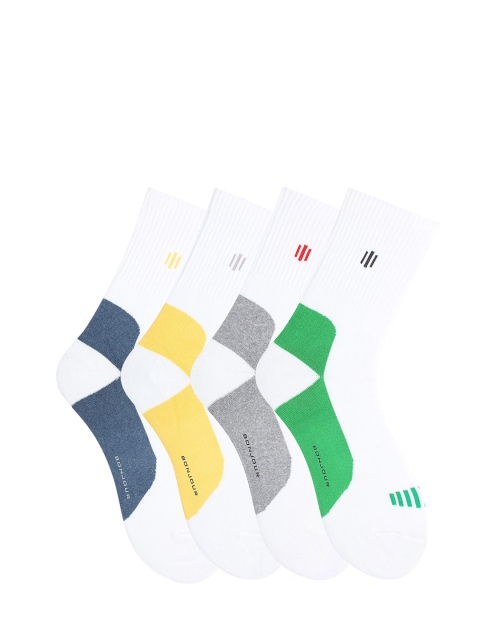 

Bonjour Men Pack of 4 Assorted Patterned Socks