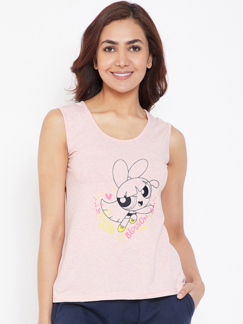 

Clovia Women Pink Printed Top