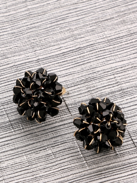 

E2O Black Contemporary Studs