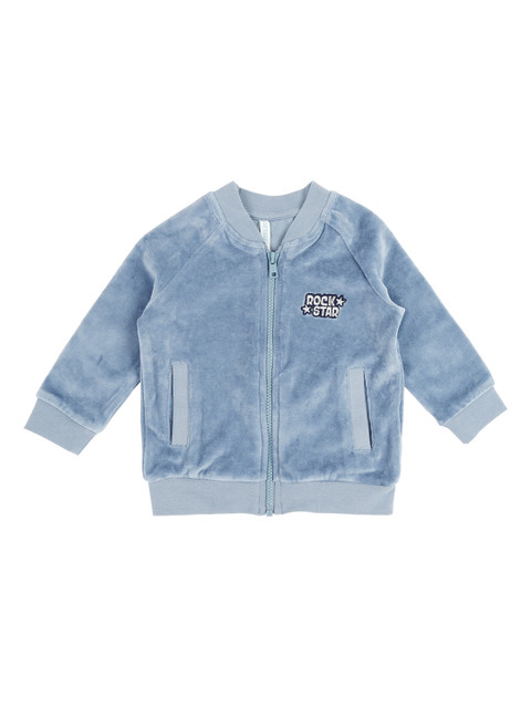 

Pantaloons Baby Boys Blue Solid Sweatshirt