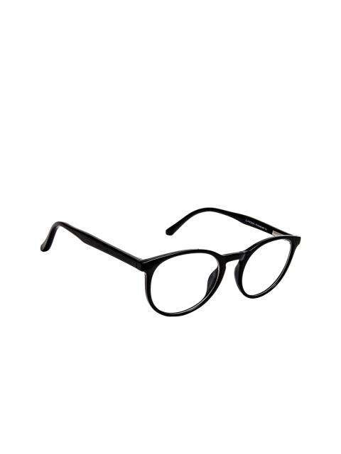 

Cardon Unisex Black Solid Full Rim Oval Frames EWCD2273MGT8810BLK