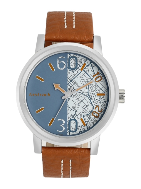 

Fastrack Men Blue Analogue Watch 3199SL01