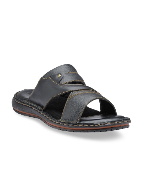 

Teakwood Leathers Men Grey Sandals