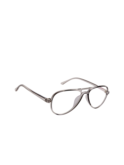 

Cardon Unisex Grey Solid Full Rim Aviator Frames