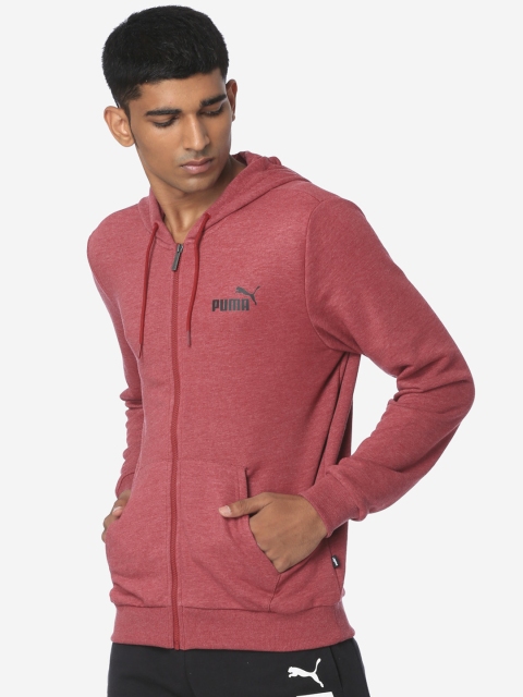 

Puma Men Red Solid Sporty Jacket
