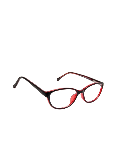 

Cardon Women Black & Red Solid Full Rim Cateye Frames EWCD2287MGT8806BLK