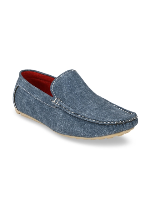 

Ferraiolo Men Blue Loafers
