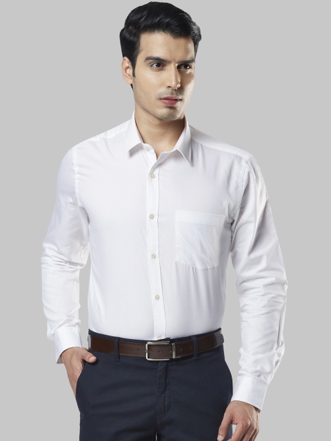 

Next Look Men White Regular Fit Solid Formal Shirt