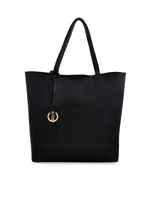 

yelloe Black Solid Shoulder Bag