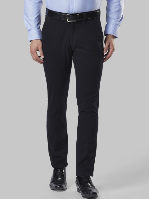 

Next Look Men Black Regular Fit Solid Formal Trousers