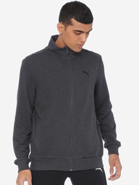 

Puma Men Charcoal India Sweat Jacket TR Solid Jacket