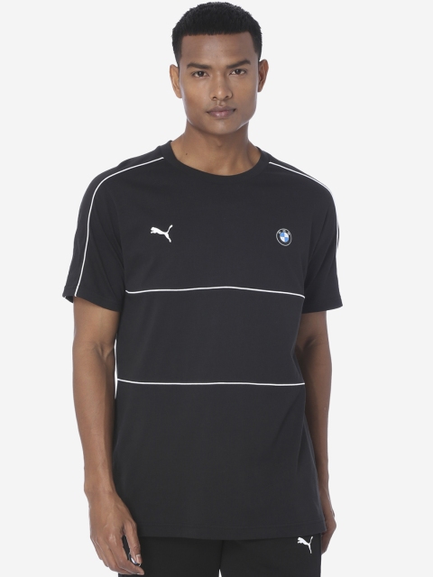 

PUMA Motorsport Men Black Printed Round Neck T-shirt