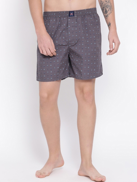 

Crimsoune Club Men Brown Printed Boxers BX4065-2