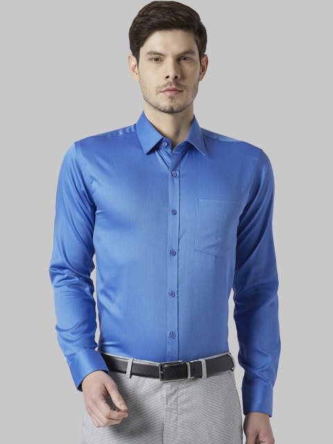 

Park Avenue Men Blue Slim Fit Solid Formal Shirt