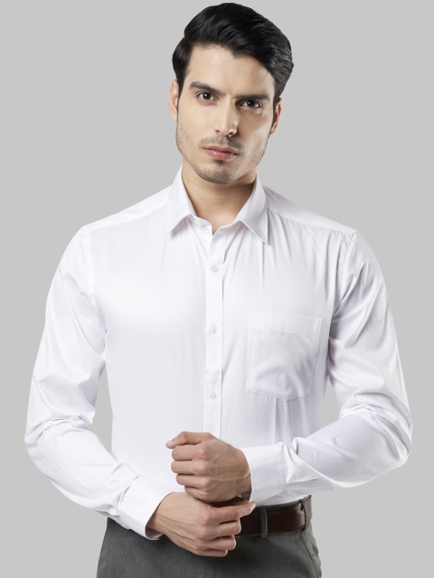

Next Look Men White Regular Fit Solid Formal Shirt