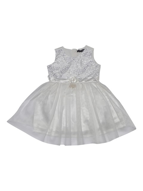 

Allen Solly Junior Girls Grey Self Design Fit and Flare Dress