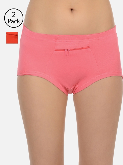 

fashiol Women Pack of 2 Assorted Hipster Briefs