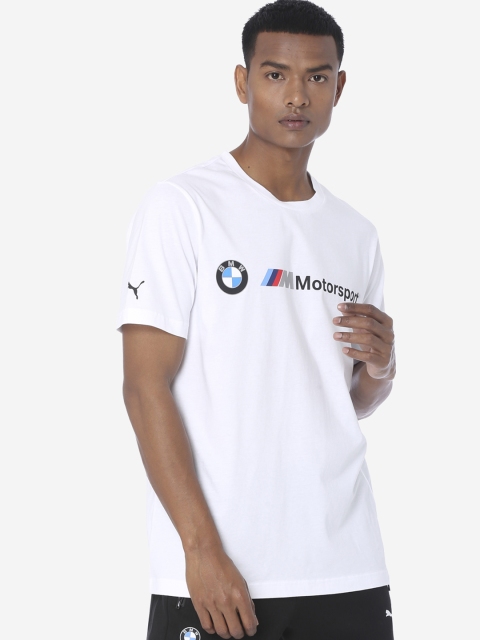 

PUMA Motorsport Men White Printed Round Neck Motorsports T-shirt
