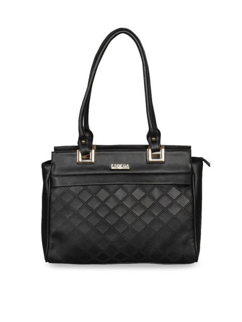

ESBEDA Black Solid Shoulder Bag