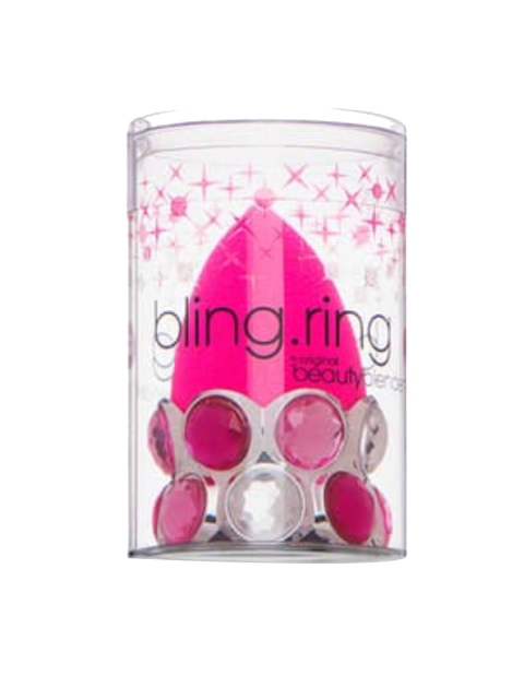

Beautyblender Women Pink Makeup Sponge with Bling Ring 15g