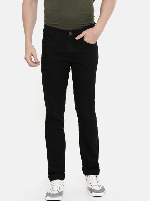 

Classic Polo Men Black Slim Fit Mid-Rise Clean Look Stretchable Denim Jeans