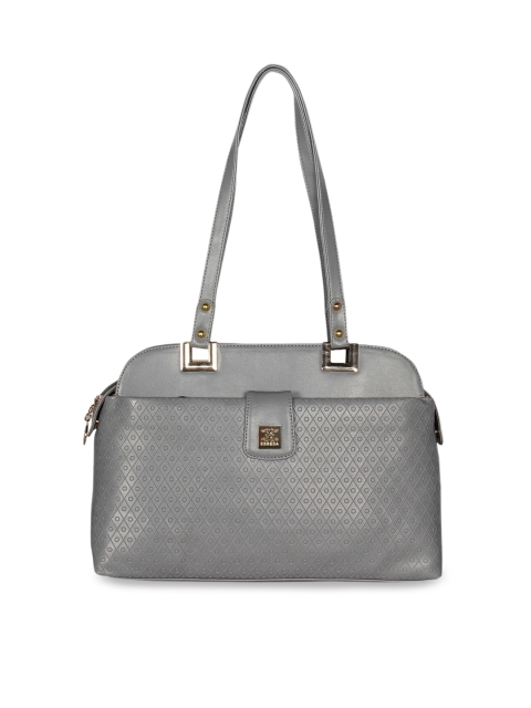 

ESBEDA Grey Checked Shoulder Bag