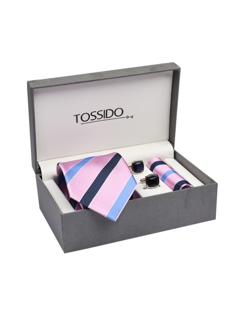 

Tossido Men Multicoloured Accessory Gift Set, Pink