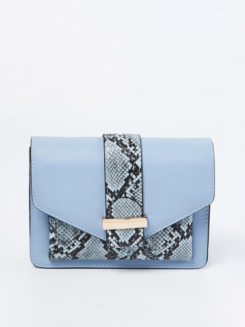 

Ginger by Lifestyle Blue Printed Sling Bag
