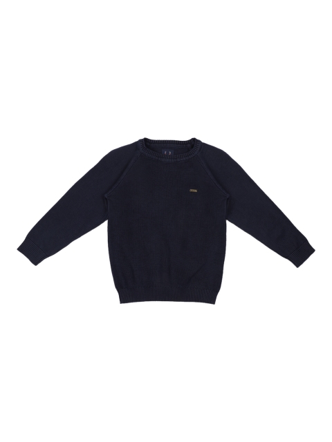 

Allen Solly Junior Boys Navy Blue Solid Sweater