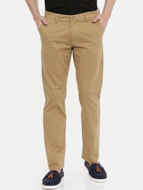 

Classic Polo Men Brown Slim Fit Solid Regular Trousers