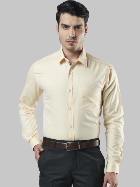 

Next Look Men Beige Slim Fit Printed Formal Shirt