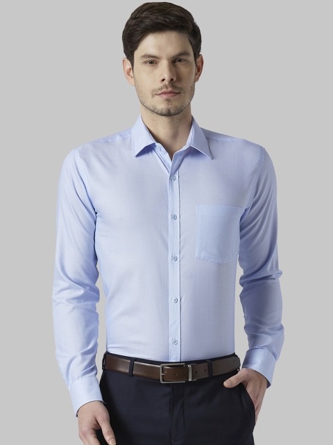 

Park Avenue Men Blue Slim Fit Solid Formal Shirt