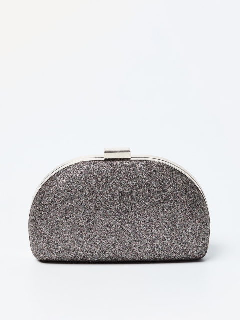 

CODE by Lifestyle Metallic Purple- Toned Embellished Embellished Clutch
