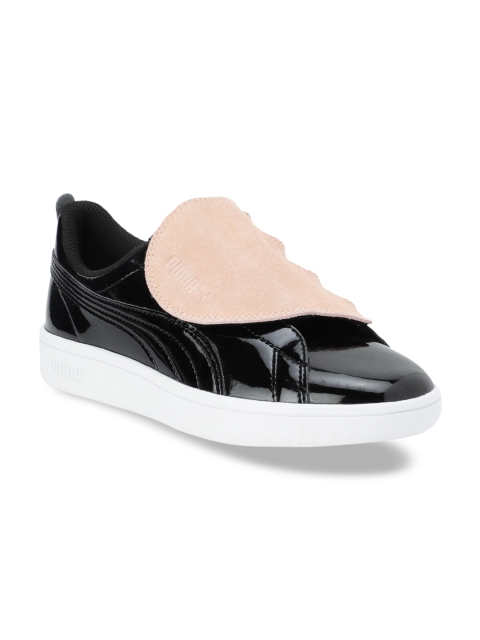

Puma Girls Black Slip-On Sneakers